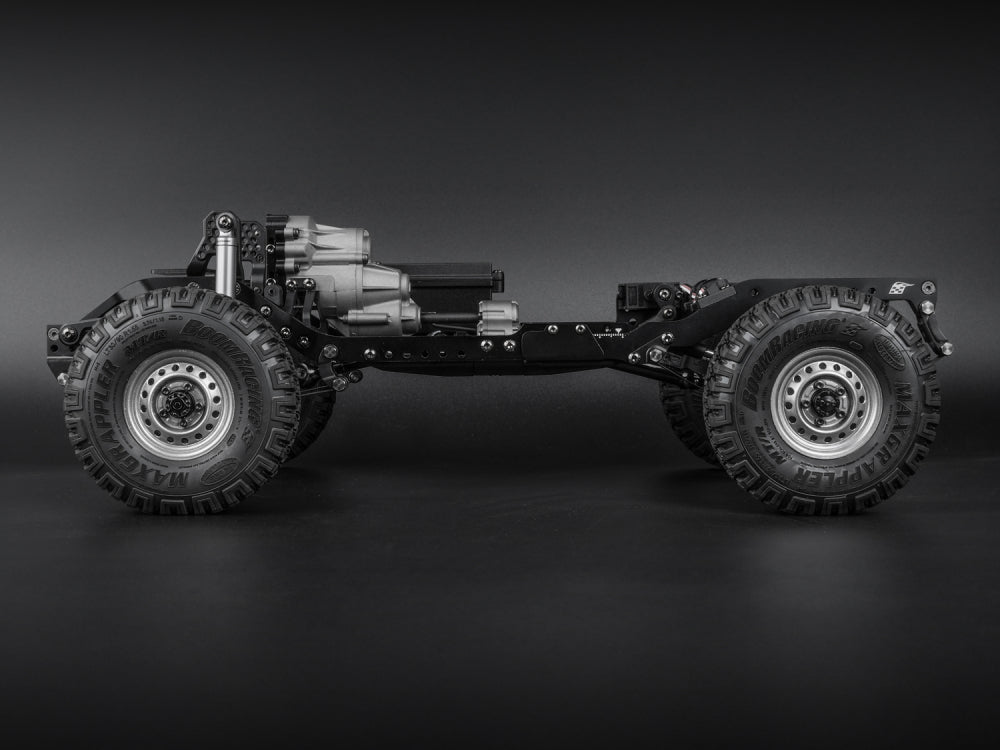 BRX01 AWB Adjustable Wheelbase 1/10 4WD Radio Control Chassis Kit With ZIL Pickup Hard Body (Recon G6 Certified)