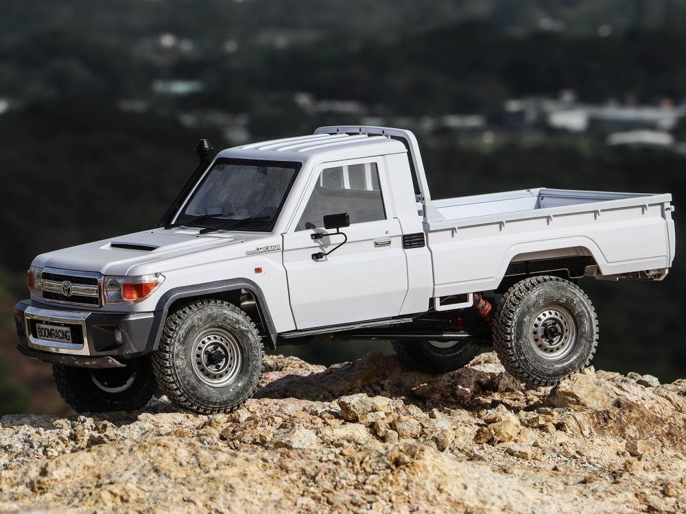 Boom Racing BRX01 - 1/10 4WD Radio Control Chassis Kit w/ Killerbody LC70 Hard Body Kit Set for BRX01