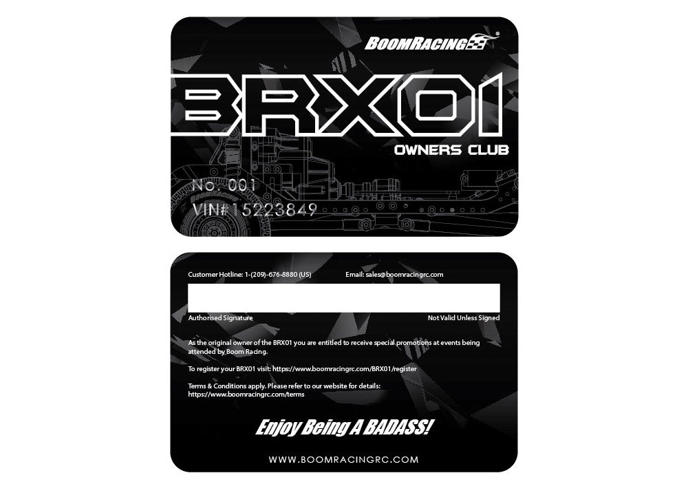 Boom Racing BRX01 - 1/10 4WD Radio Control Chassis Kit w/ Killerbody LC70 Hard Body Kit Set for BRX01