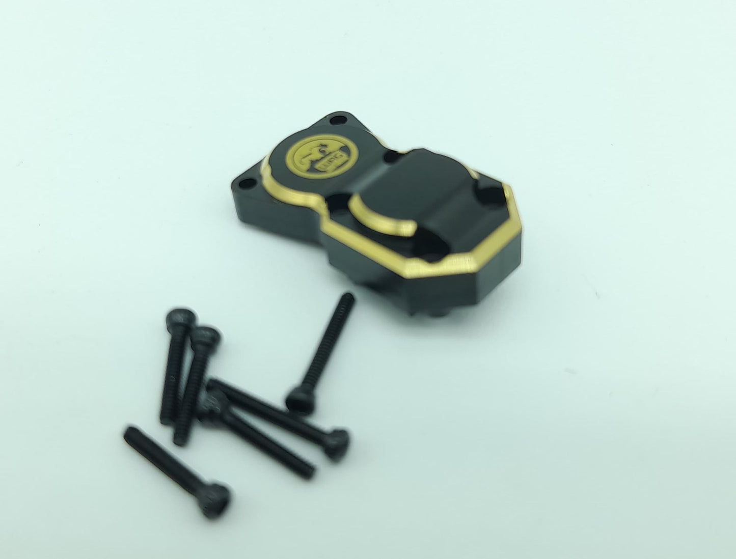 Couvert de Différentiel SCX24 en laiton de couleur Noir (X24-BC)