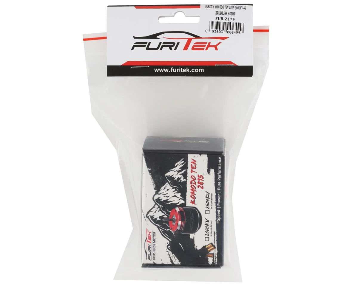 Furitek Komodo Ten 2815 - 2000kV 1/10 Brushless Motor