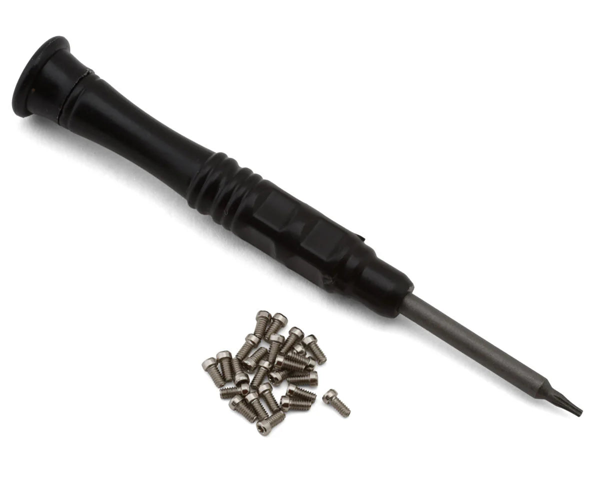 Injora 0.7" D19 Ripple Aluminum Micro Crawler Beadlock Wheels (4) (4.2g ea) (0.5mm Offset)