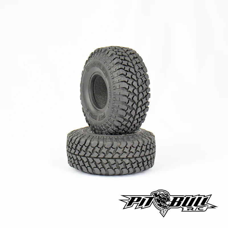 Pit Bull Tires Growler AT/Extra 1.9" Scale Rock Crawler Tires (2) (Alien) w/Foam