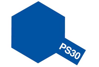 PS- 30 - Bleu brillant - Peinture en aérosol pour polycarbonate - 100ml