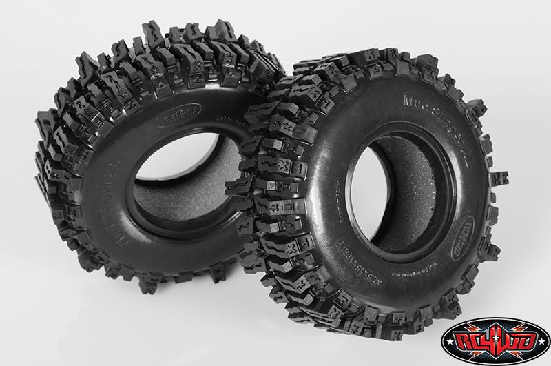 RC4WD 1.9" Mud Slinger 2 XL X2 SS Scale Tires 4.21" OD (2)
