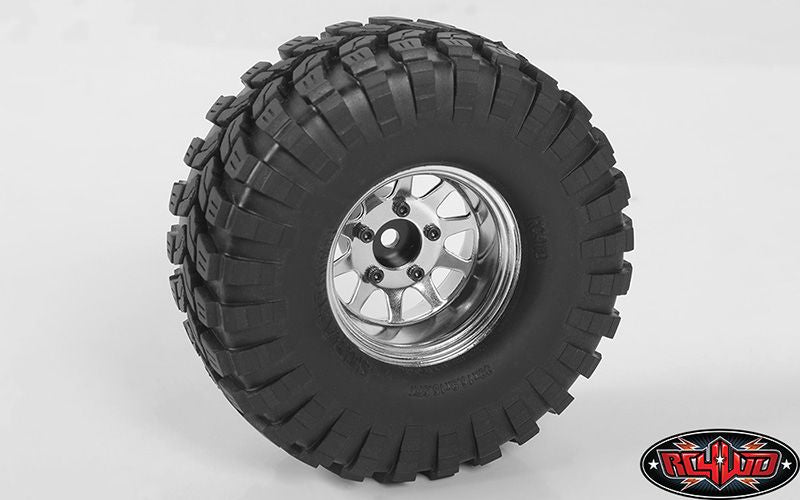 RC4WD 1.55" Deep Dish Wagon Steel Beadlock Wheels (Chrome) (4)