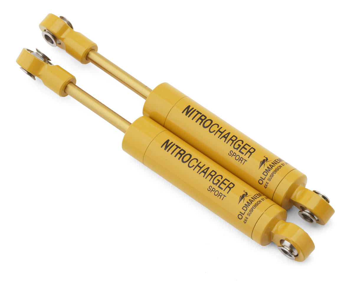 RC4WD Old Man Emu Nitrocharger Sport Shocks (Yellow) (2) (80mm)