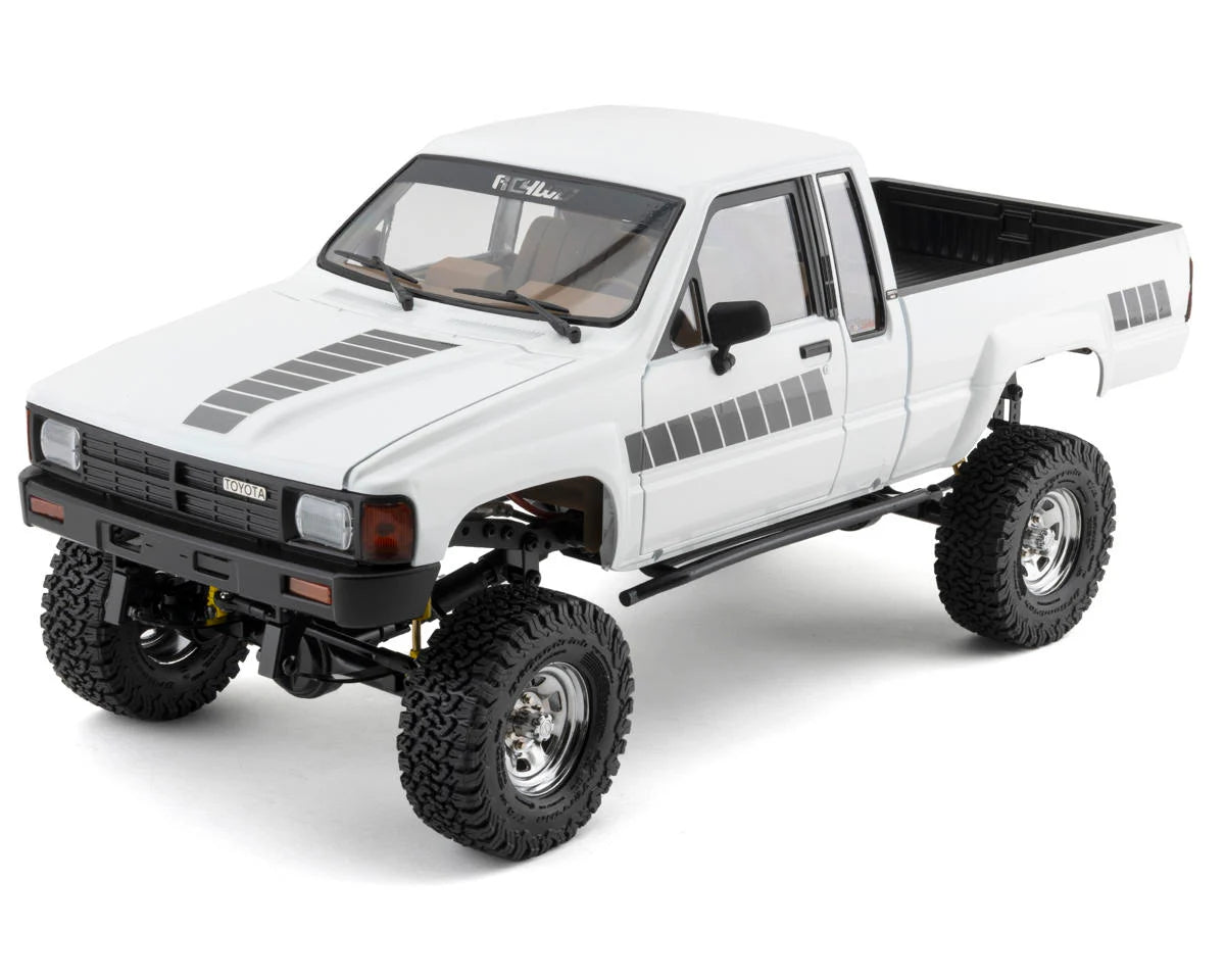 RC4WD - Trail Finder 2 "LWB" 1/10 RTR 4WD Scale Trail Truck w/1987 Toyota XtraCab Body & 2.4GHz Radio (White)