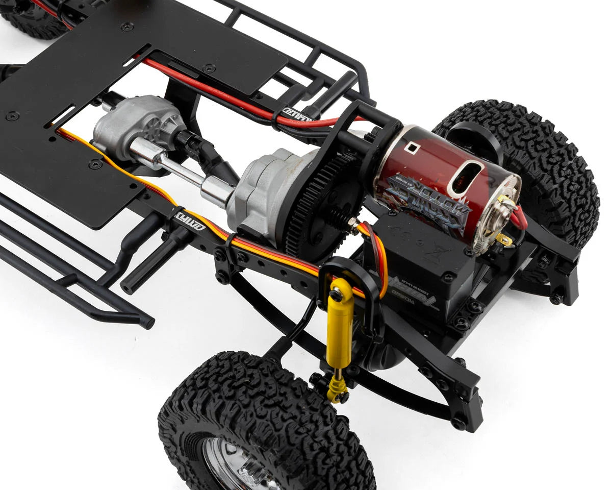 RC4WD - Trail Finder 2 "LWB" 1/10 RTR 4WD Scale Trail Truck w/1987 Toyota XtraCab Body & 2.4GHz Radio (White)