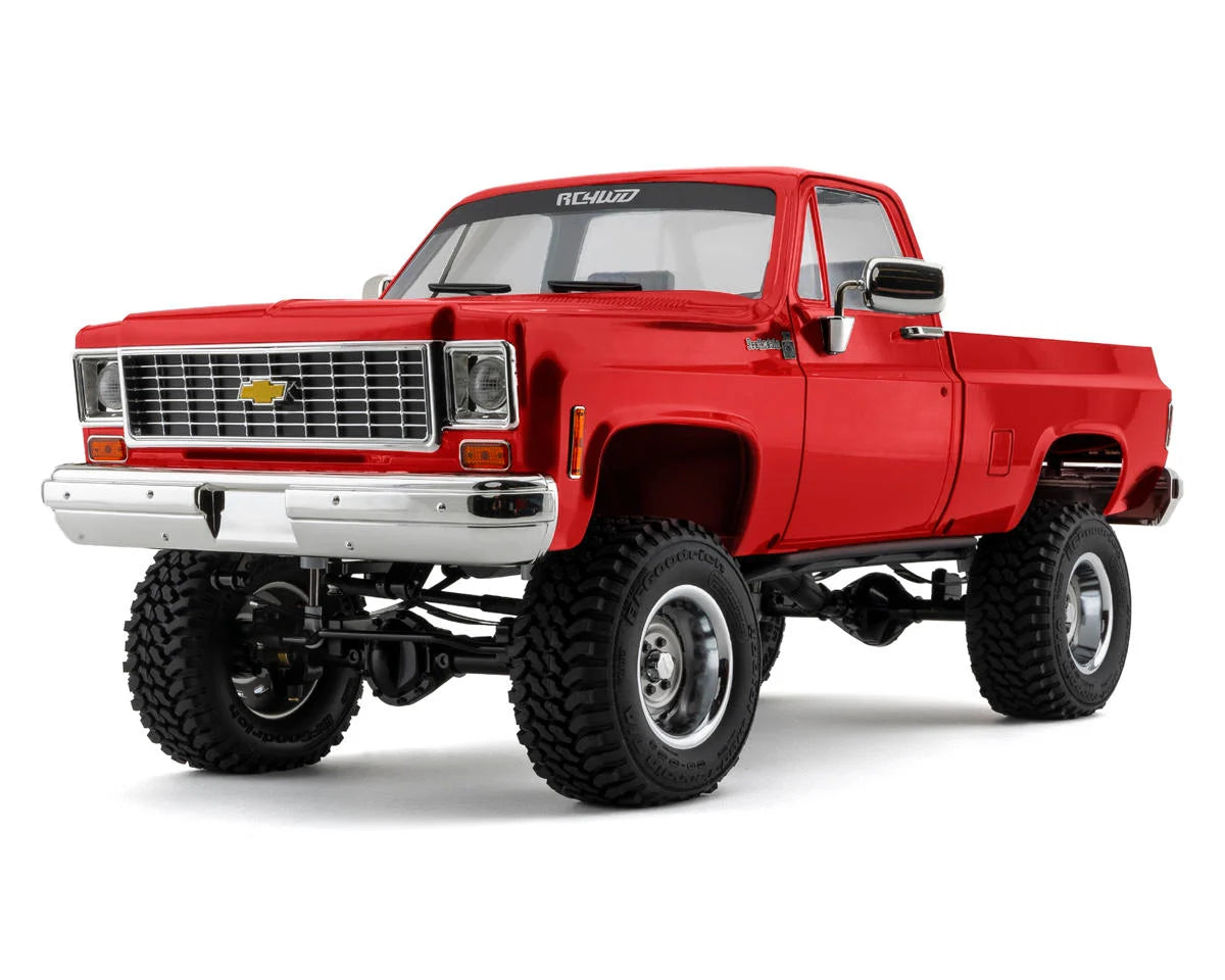 RC4WD Trail Finder 2 "LWB" RTR w/Chevry K10 Hard Body Set (Red)