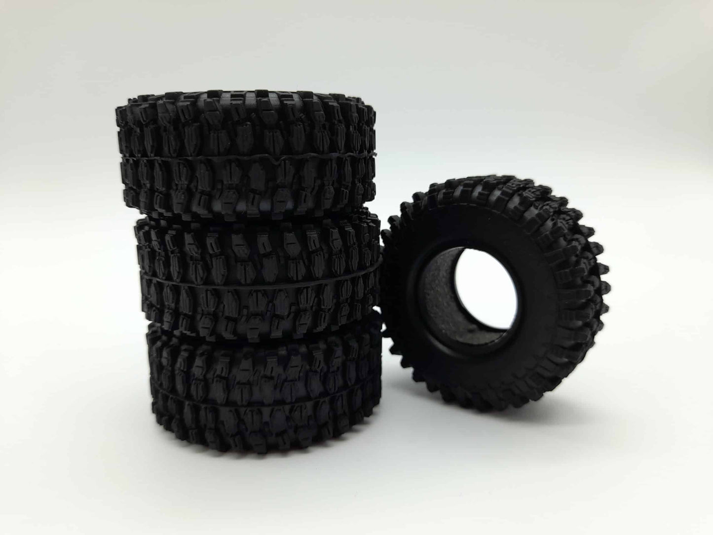 Ensemble de (4) pneus (SCX24) (T24-3B)