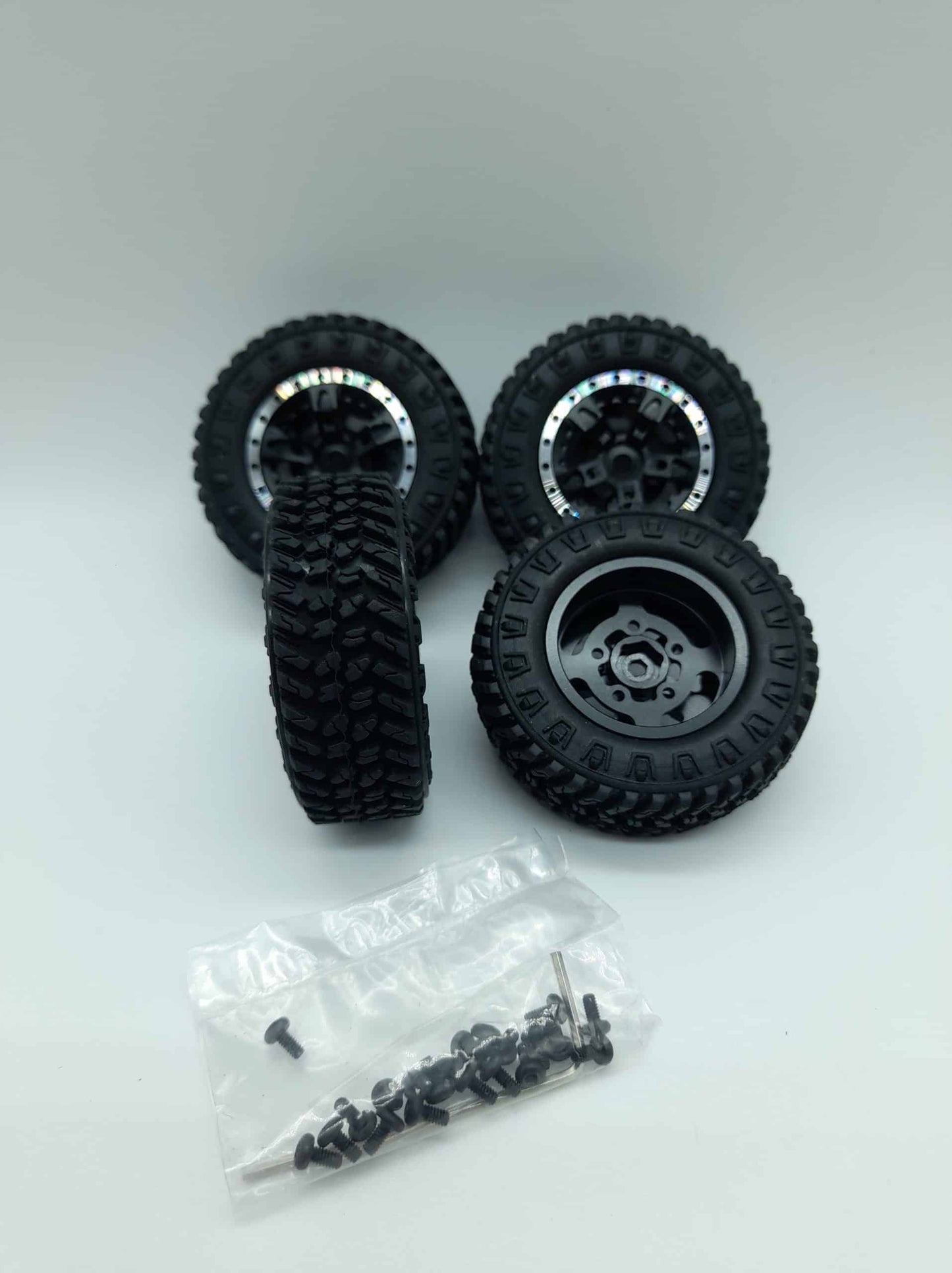 Mag Beadlock et Pneus (SCX24) - Ensemble de (4) (MP24-9)