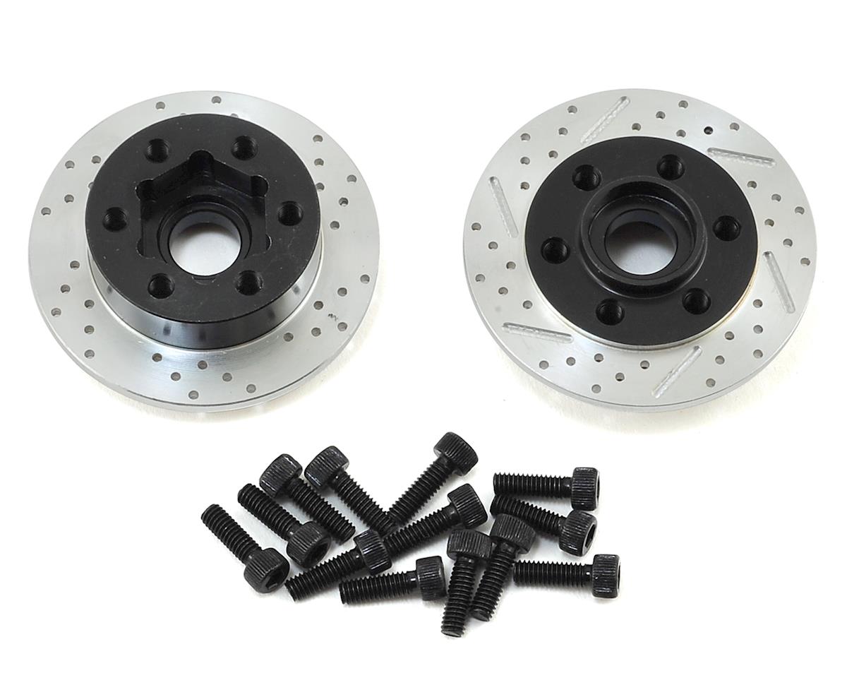 Moyeu de roue +3 mm avec rotor de frein SSD RC