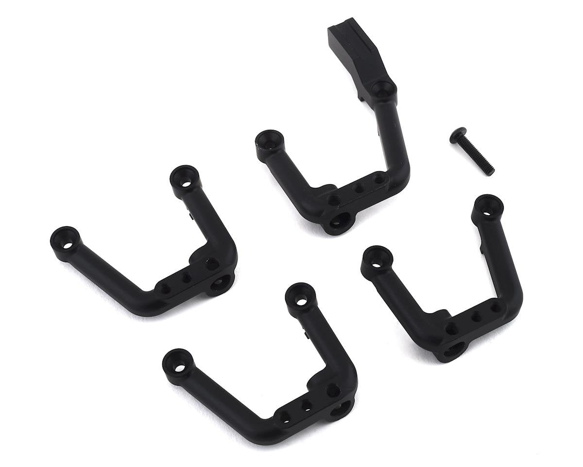 Ensemble de support d'amortisseurs en aluminium SSD RC - Enduro (noir)