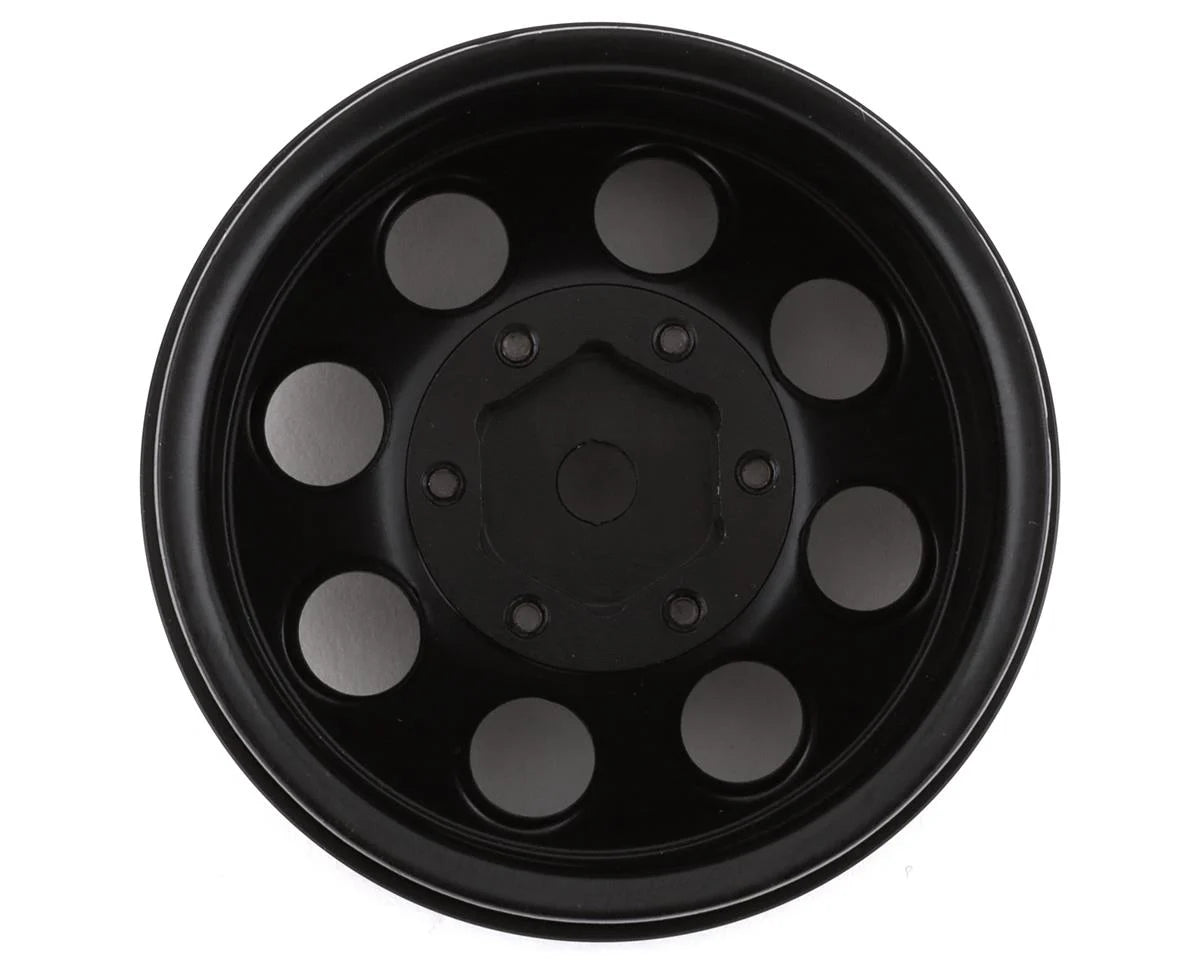 SSD RC 8 Hole 1.55” Steel Beadlock Crawler Wheels (2) couleurs variées