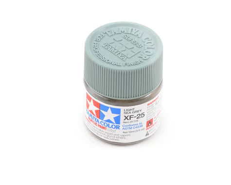 Tamiya XF-25 Flat Light Sea Grey Acrylic Paint (10ml)