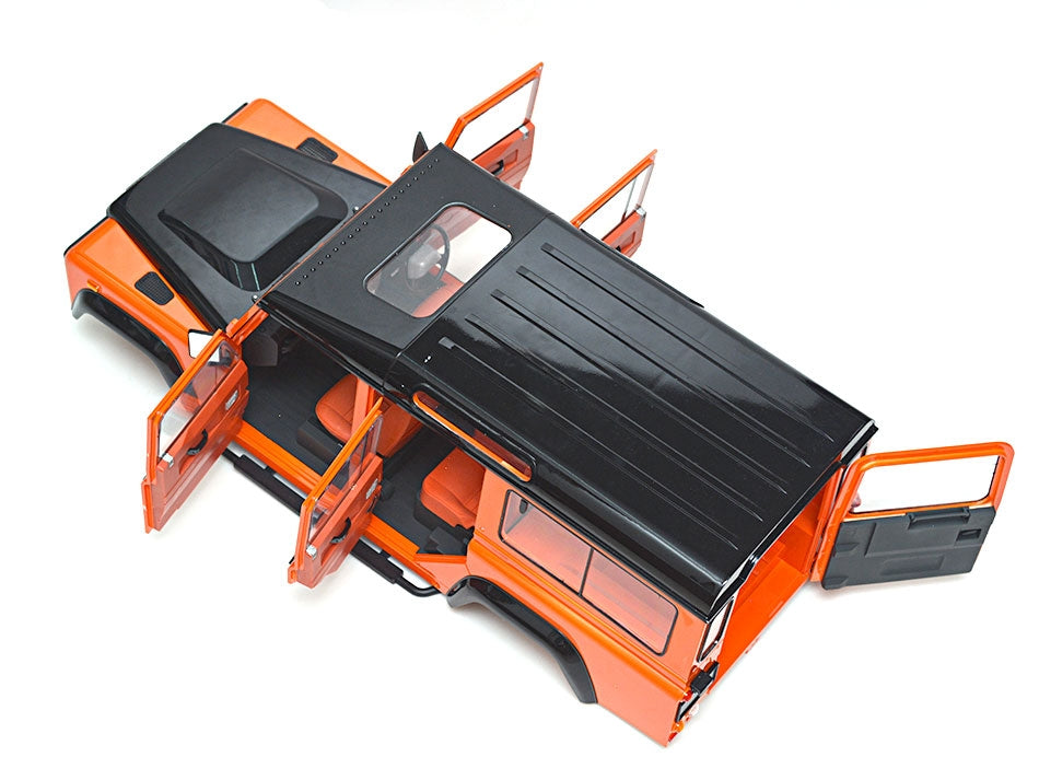 Team Raffee Co. Defender Station Wagon 1/10 Hard Body D110 w/ Plastic Seats for TRC-D110