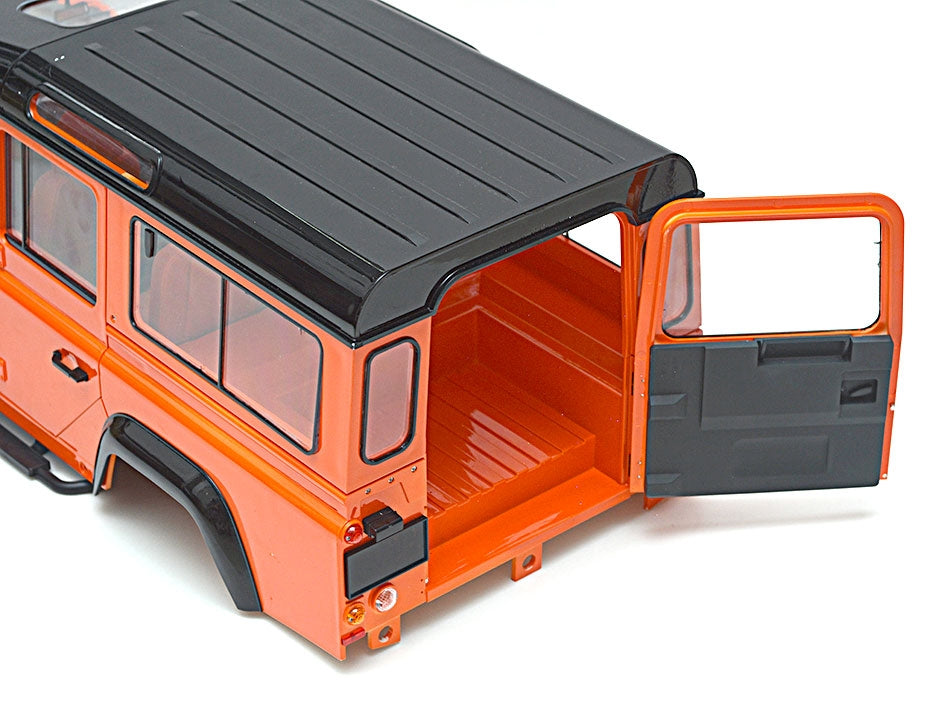 Team Raffee Co. Defender Station Wagon 1/10 Hard Body D110 w/ Plastic Seats for TRC-D110