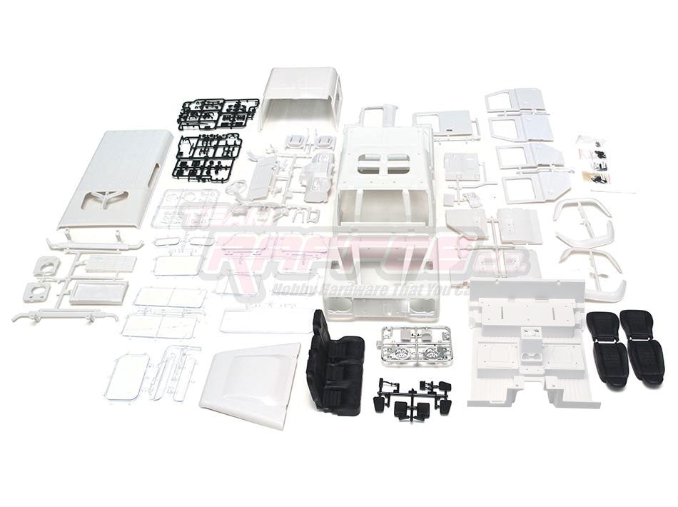 Team Raffee Co. Defender Station Wagon 1/10 Hard Body D110 w/ Plastic Seats for TRC-D110