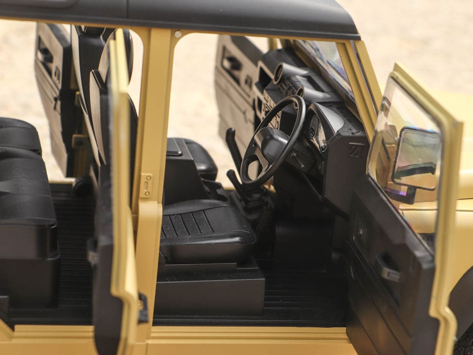 Team Raffee Co. Defender Station Wagon 1/10 Hard Body D110 w/ Plastic Seats for TRC-D110