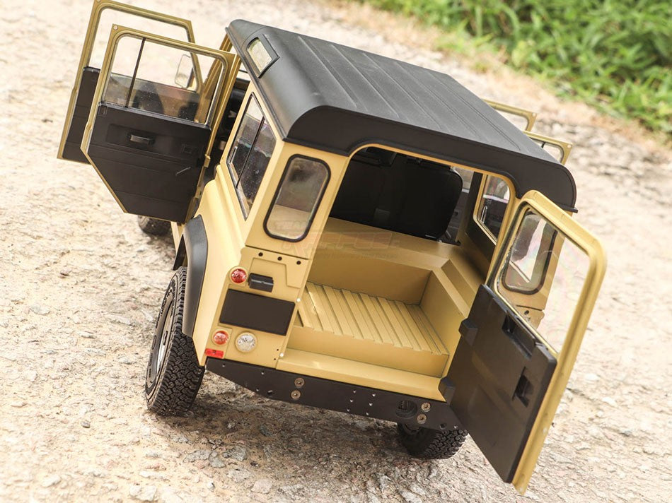 Team Raffee Co. Defender Station Wagon 1/10 Hard Body D110 w/ Plastic Seats for TRC-D110