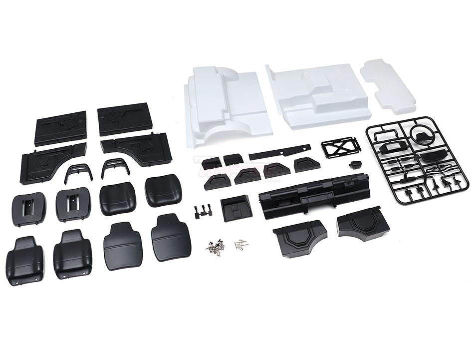 Boom Racing Discovery 1/10 Hard Body Kit 313mm 5 portes avec Interieur RHD pour Boom Racing BRX01