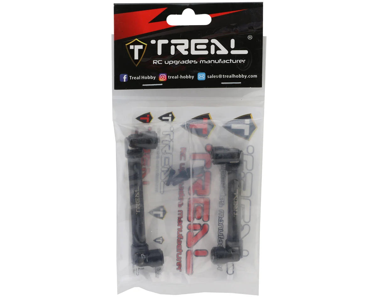 Treal Hobby Heavy Duty Hardened Steel Center Driveshafts for Traxxas® TRX-4® (2) (Front/Rear)
