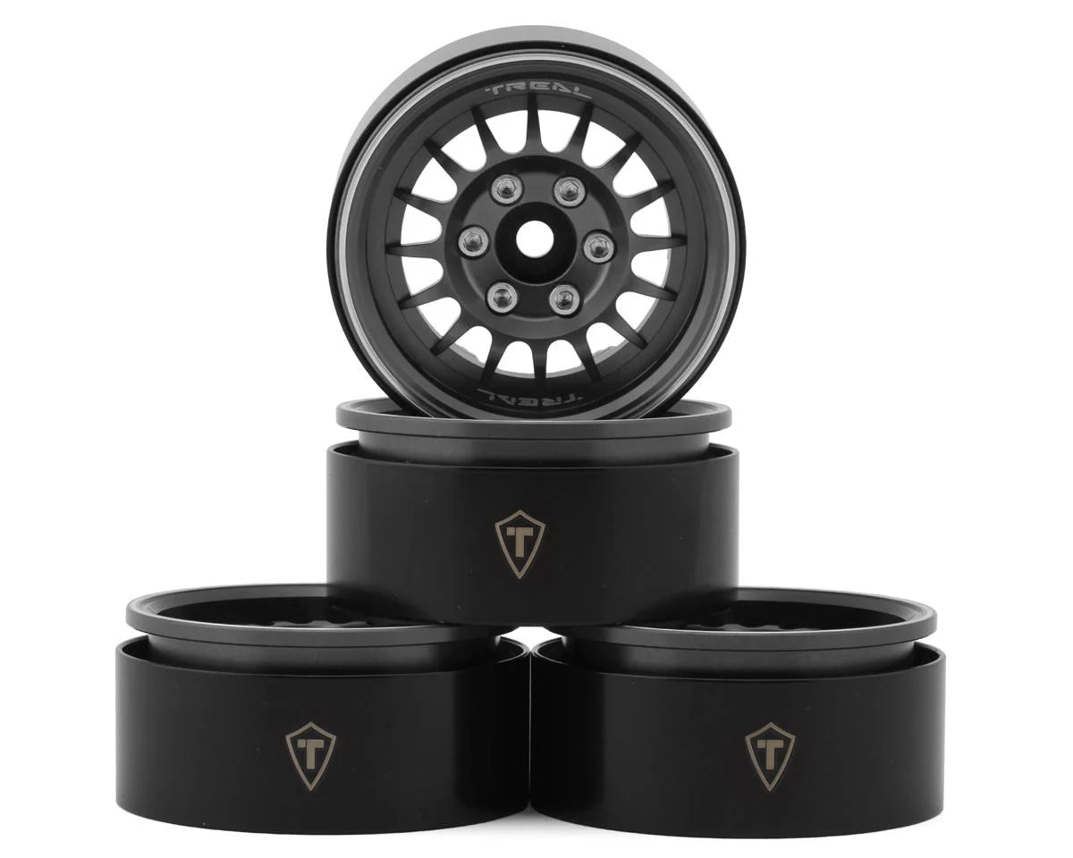 Treal Hobby Type N 1.9" Multi-Spoke Beadlock Wheels couleurs variées (4)