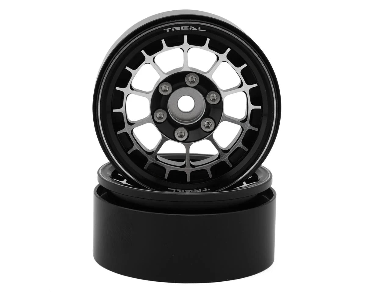 Treal Hobby Type A 1.9'' Spoked Beadlock Wheels (2) couleurs variées