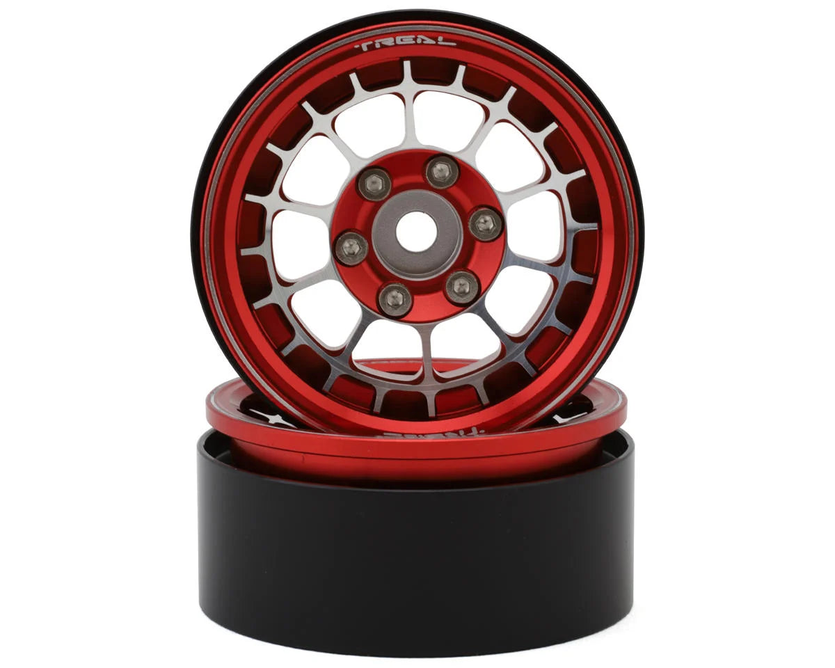 Treal Hobby Type A 1.9'' Spoked Beadlock Wheels (2) couleurs variées
