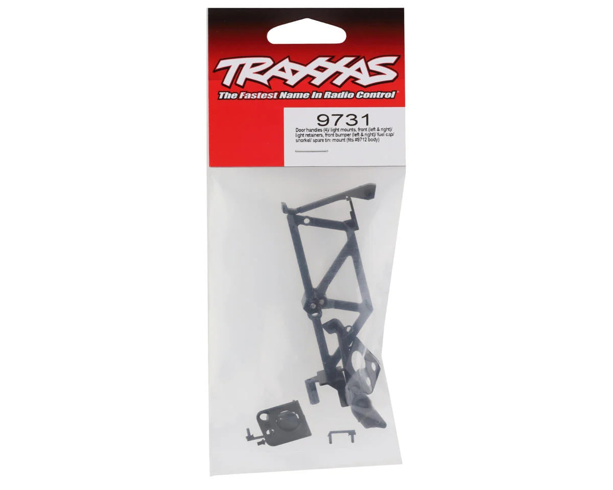 Traxxas Door Handles (4)/ Light Mounts, Front (Left & Right)