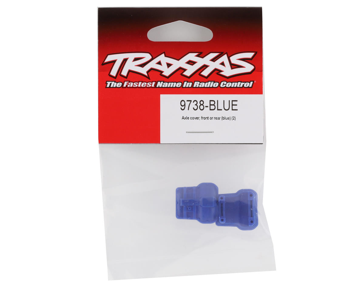 Traxxas Differential Cover, Front Or Rear (Blue) (2)