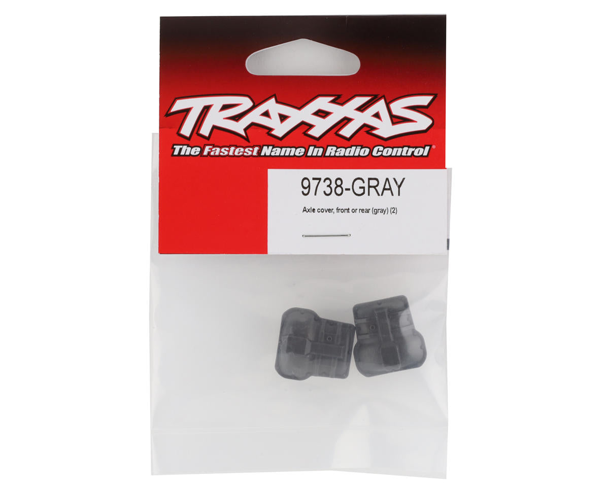 Traxxas Differential Cover, Front Or Rear (Grey) (2)