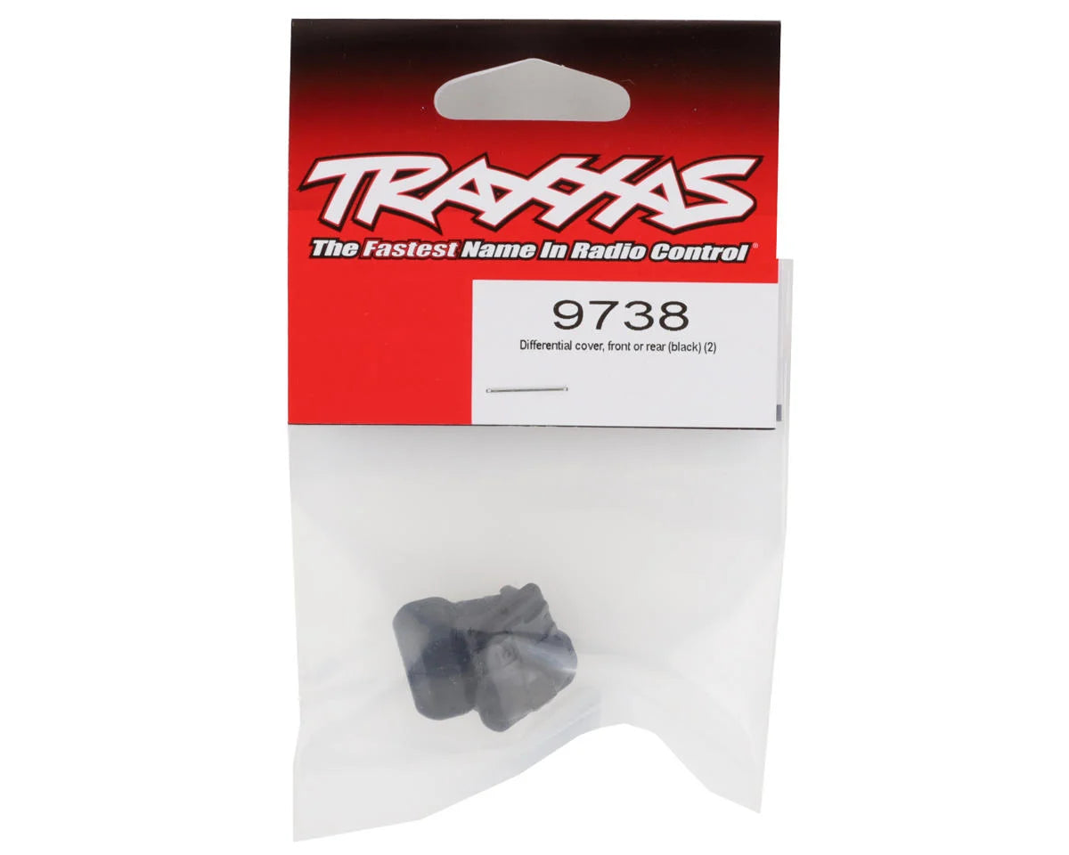 Traxxas Differential Cover, Front Or Rear (Black) (2)