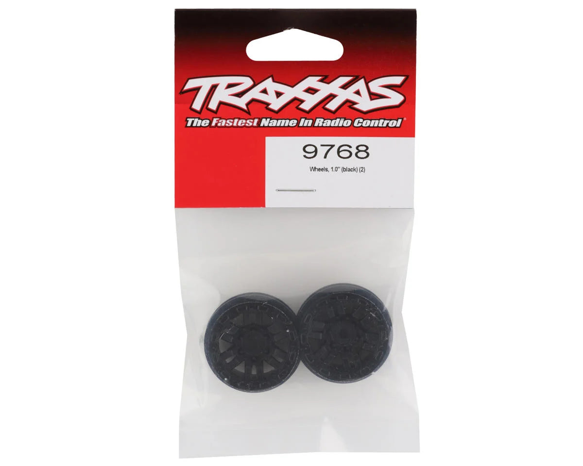 Traxxas Wheels, 1.0" (Black) (2)