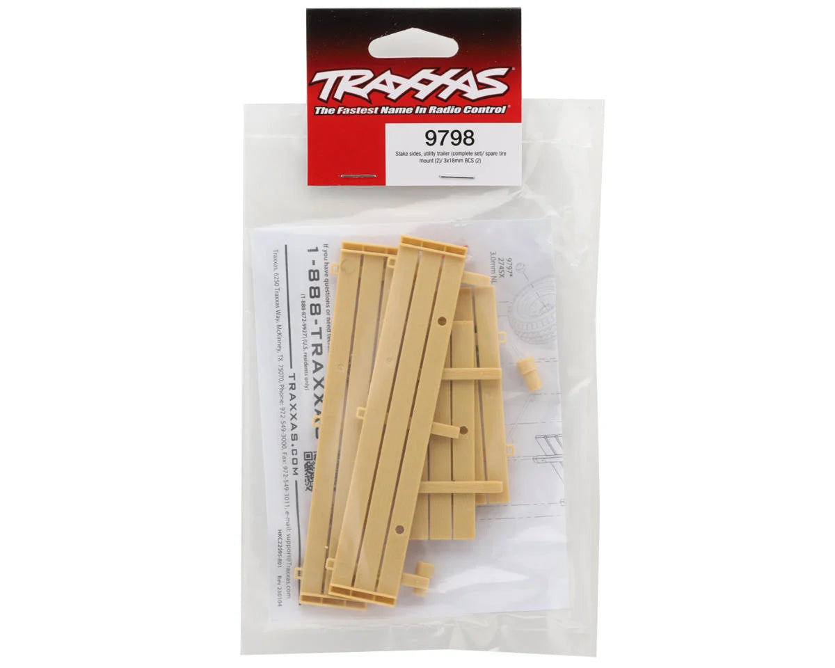 Traxxas TRX-4M Trailer Stake Sides (4)