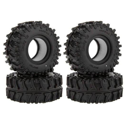 SCX30-01-KY1235 MEUS Racing 0.7-Inch Super Soft Tires for 1/30 Axial SCX30 1/32 Redcat Ascent-32-#M0701 MS6 Lucky 7S Tire