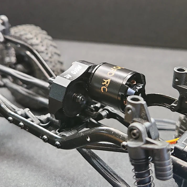 Forward Facing Aluminum Motor Mount - 9mm Pattern (For SCX24 / AX24)