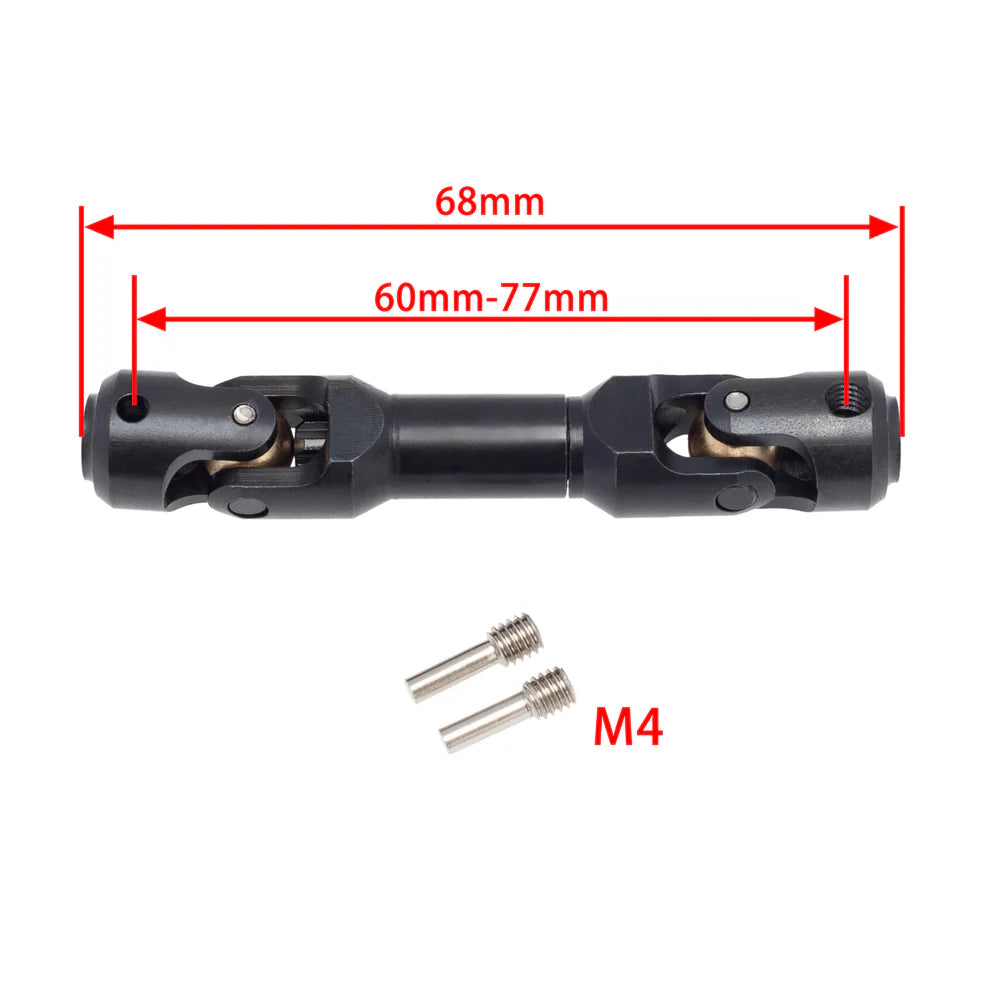 Meus Racing Internal Spline Universal Drive Shaft for TRX4 90046 Wraith