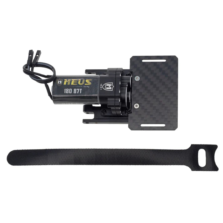 MEUS Racing TRX4M Transmission Assembly Skid Plate With 180 Motor For 1/18 TRX4M Ripper Land Rover Bronco Crawler Upgrade