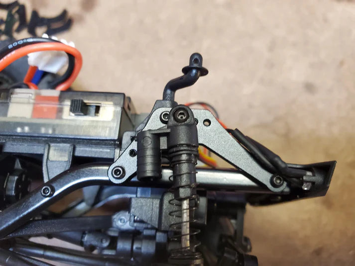 Mofo RC | Aluminum Suspension Threaded Shock Plates - Made in Texas
