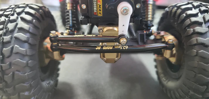 Steering Links - Scale, Brass and Aluminum for SCX24 / AX24 - Select Options