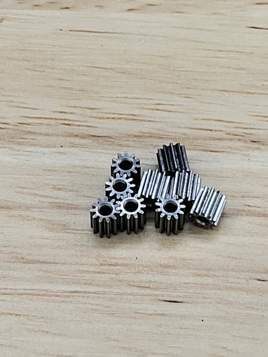 1.5mm Shaft Diameter Press-Fit Pinion Gears - Mod.3 Pitch (Sold Individually)