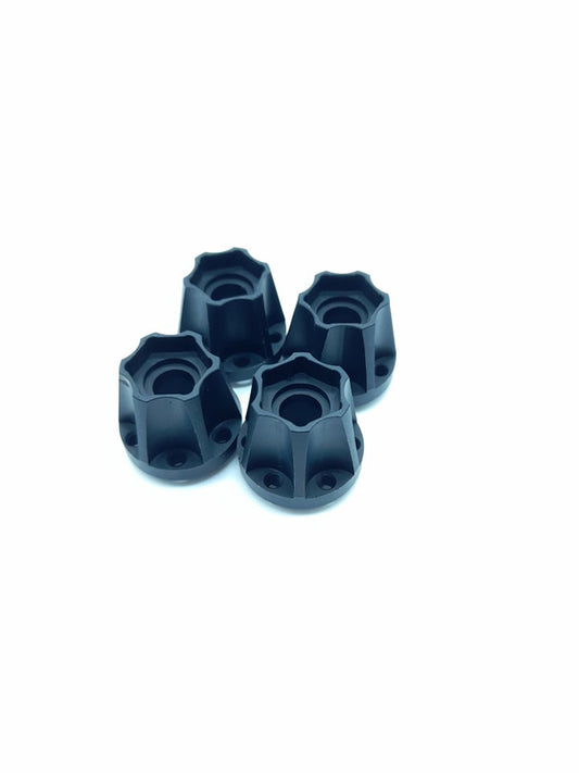 Ensemble de 4 Extensions 20mm pour roues beadlock (Noir) (HEX20B)