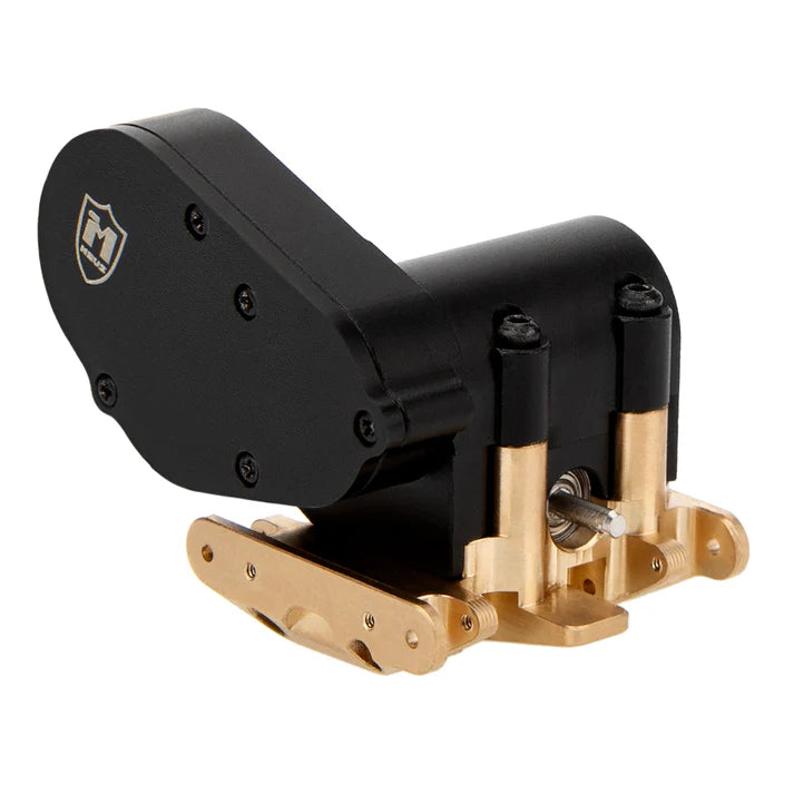 MEUS Racing SCX30 Assembled Transmission with Brass Skid Plate for 1/30 Axial SCX30