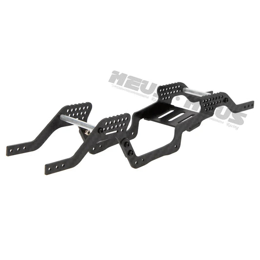 Meus Racing 1/18 RC Car Carbon Fiber LCG Chassis Frame Girder for TRAXXAS TRX-4M 1/18 RC Crawler Car Upgrade Parts