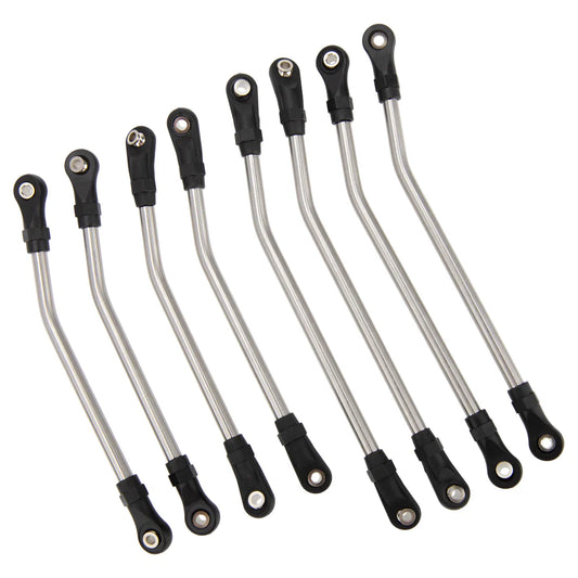MEUS-UTB19-324 MEUS Racing Stainless Steel 324mm Wheelbase Chassis Links For 1/10 Axial Capra 1.9 UTB RC Crawlers