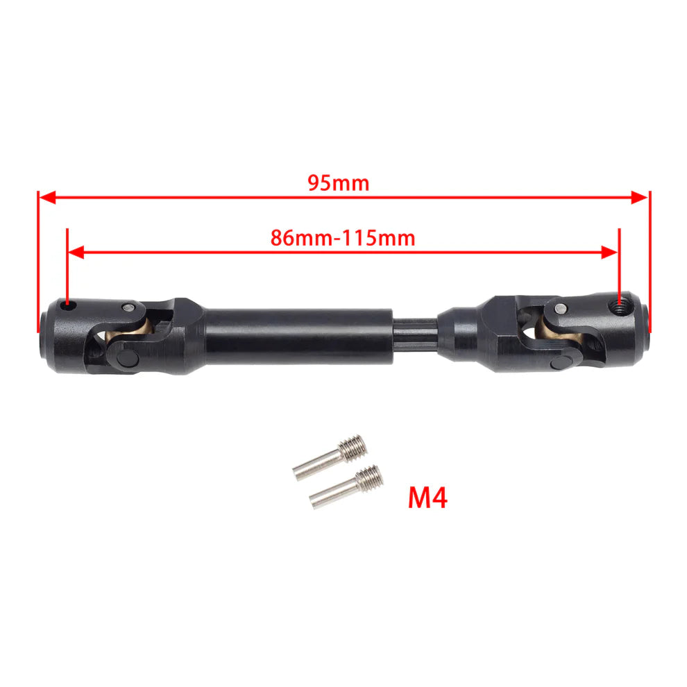 Meus Racing Internal Spline Universal Drive Shaft for TRX4 90046 Wraith