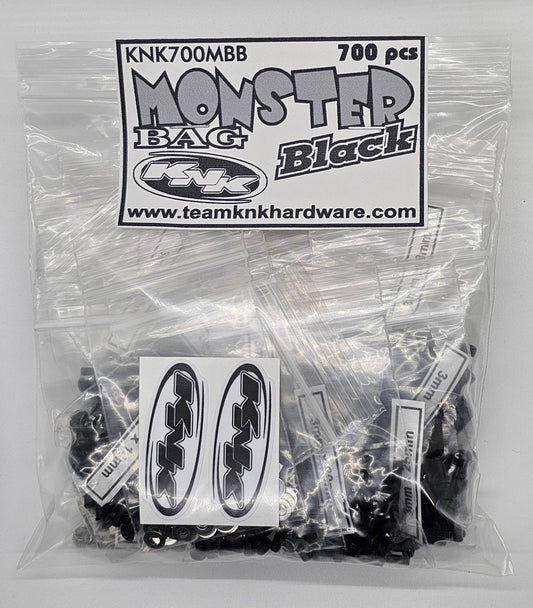 Monster Bag Black Oxide Hardware Kit (700 pcs)