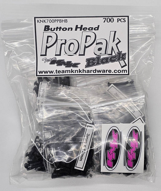 Button Head ProPak Black Oxide Bulk Bag (700 pcs)
